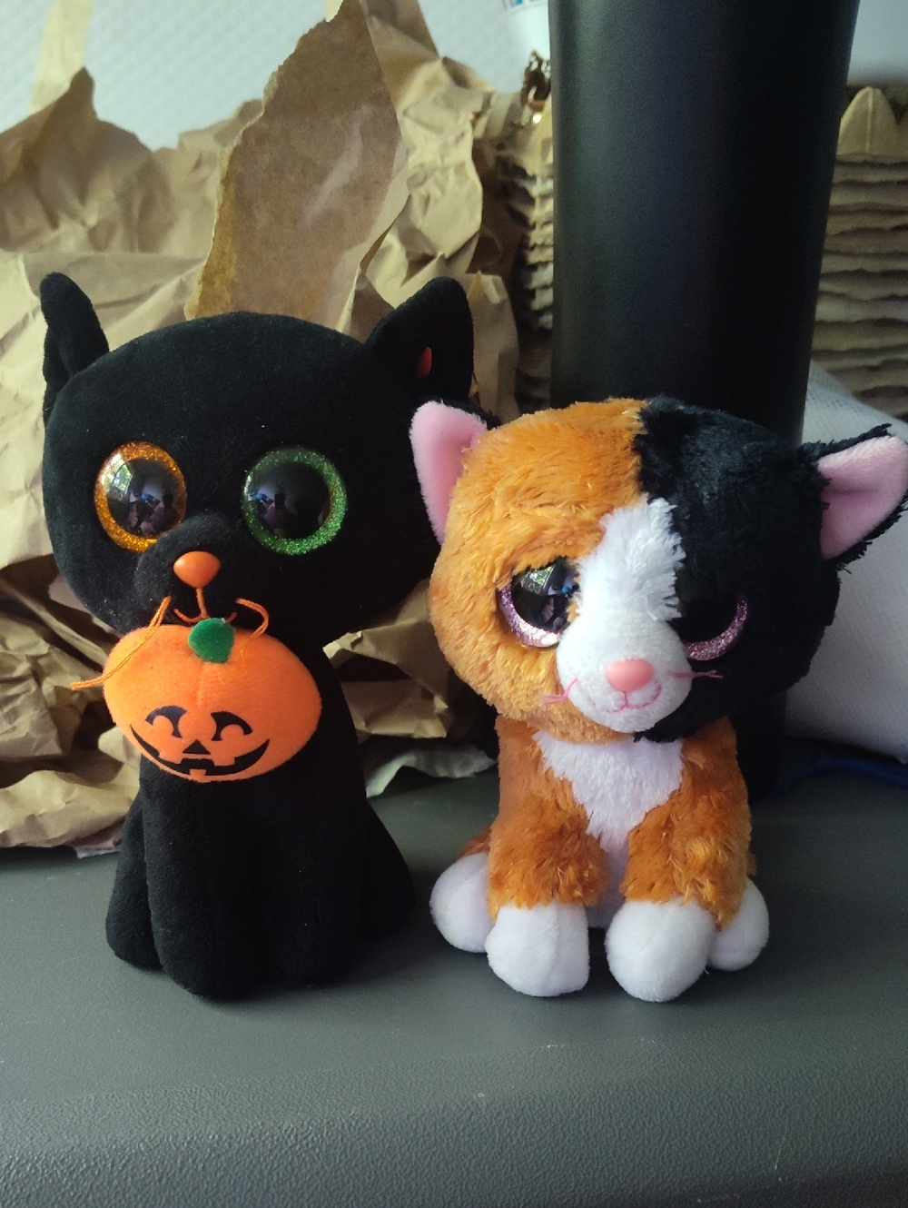 Plush Cat Toy - Ty Shadow And Toast Cats